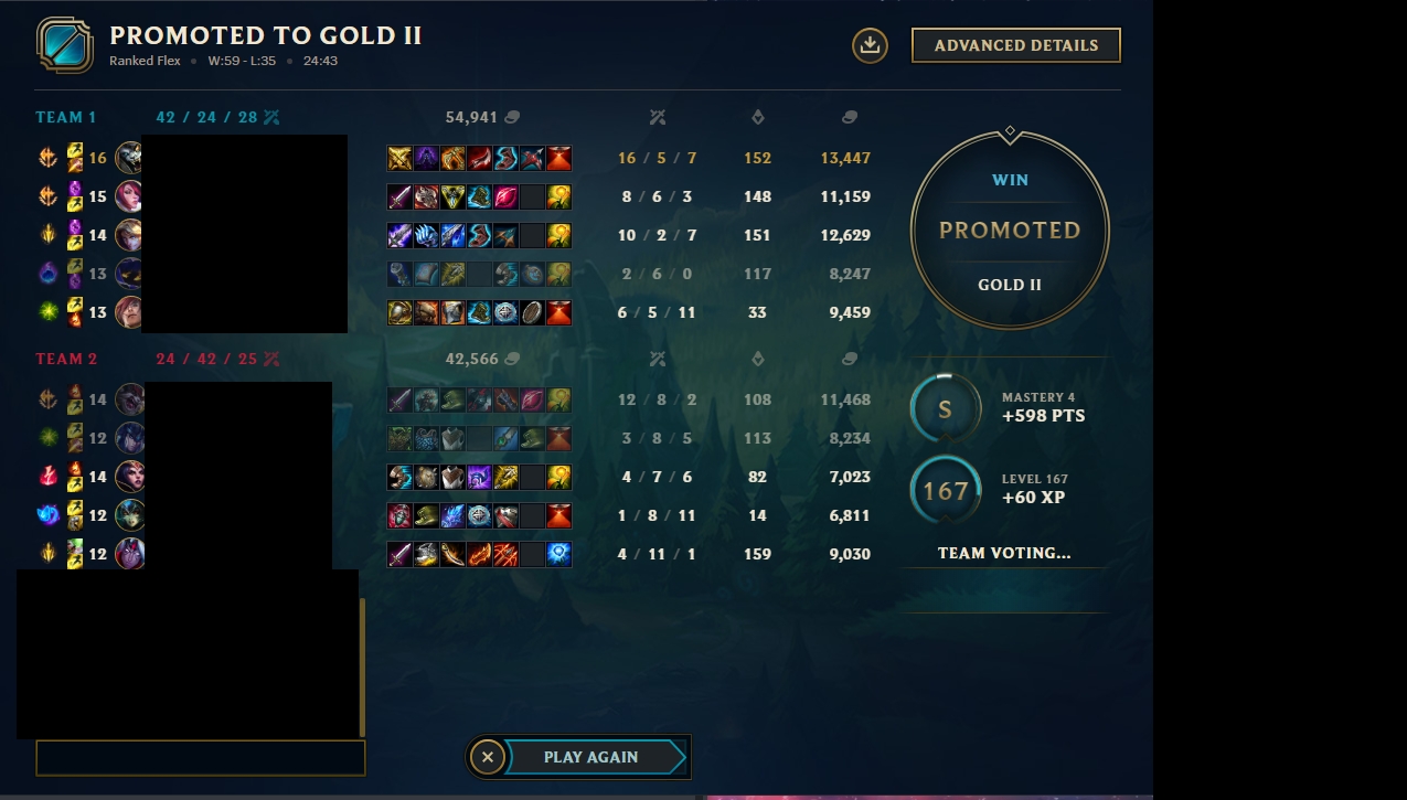 Cheap LoL ELO boost from Gold 4 to Gold 2 by desolate