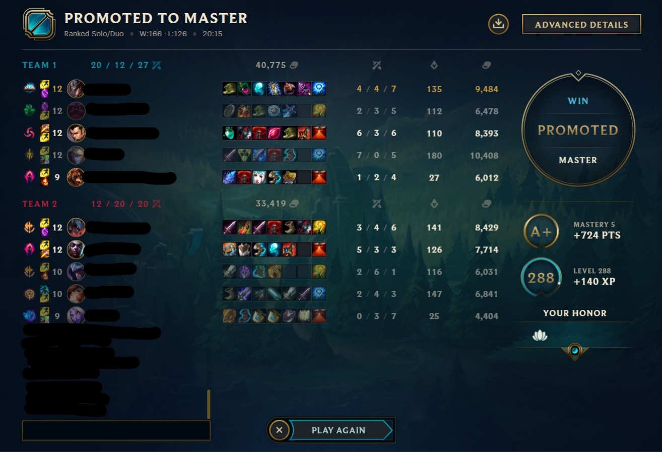 Elo boost Na from Diamond 1 to Master 1 by DonGangBang