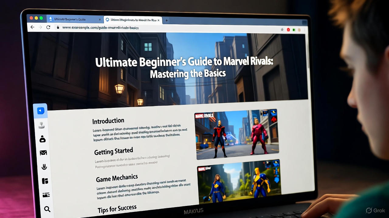 Marvel Rivals Basics Tutorial Marvel Rivals Beginner Guide: Roles, Team-Ups, Modes & Winning Basics