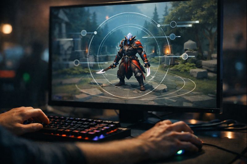  Cinematic Dota 2 warm-up scene focused on mechanics practice before ranked