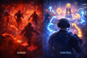 Marvel Rivals solo queue tactics: objective control and teamwork guidance without voice comms.