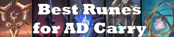 best runes ADC