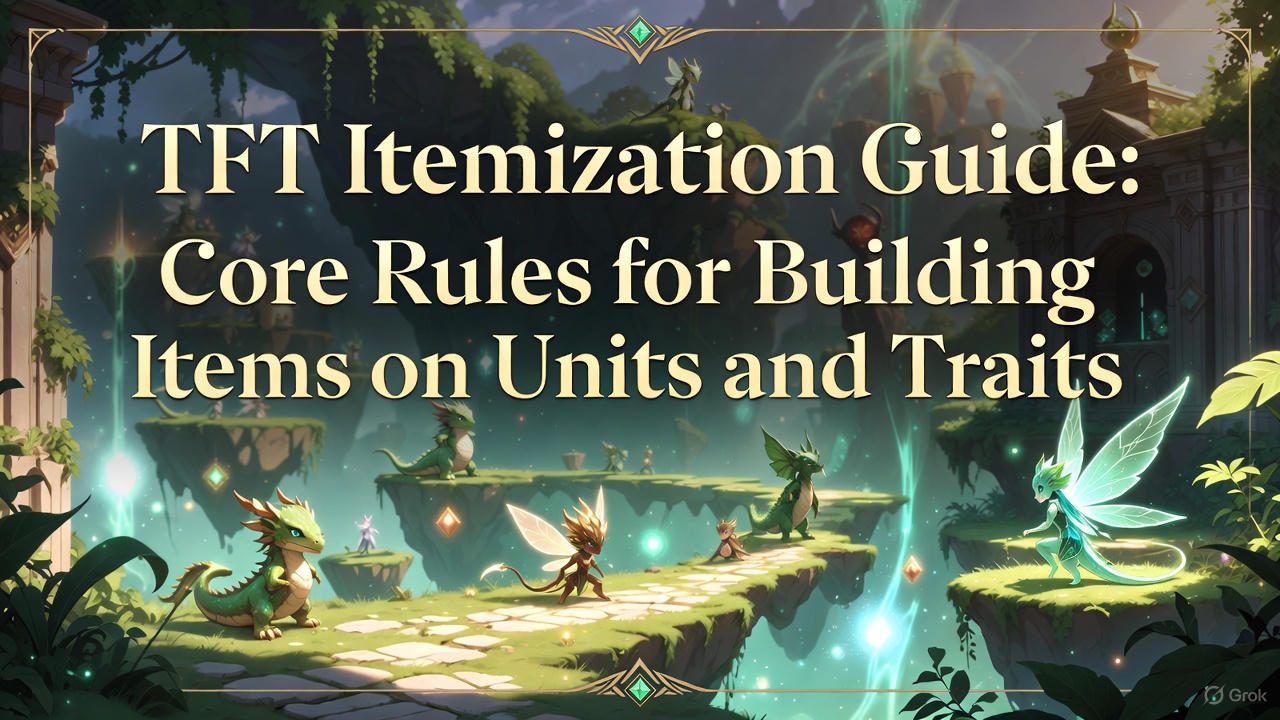 TFT Itemization Guide: Core Rules for Units, Traits & Holders