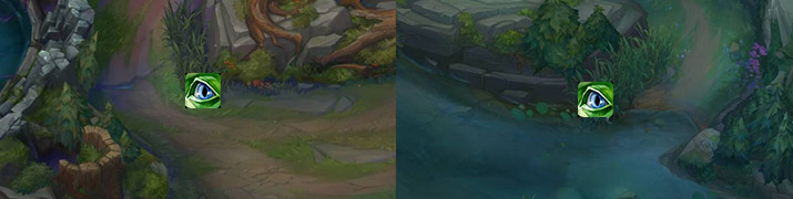 LoL sight ward positions for blue side 