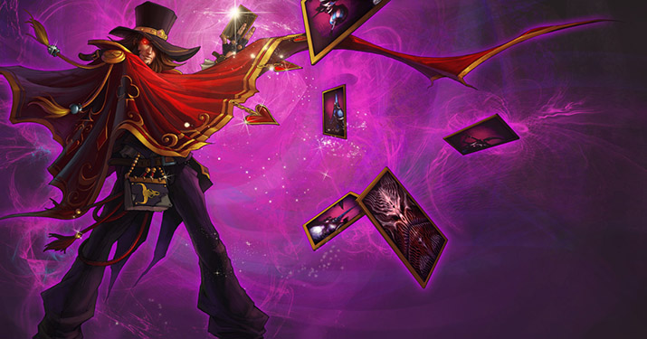 Magnificent twisted fate skin