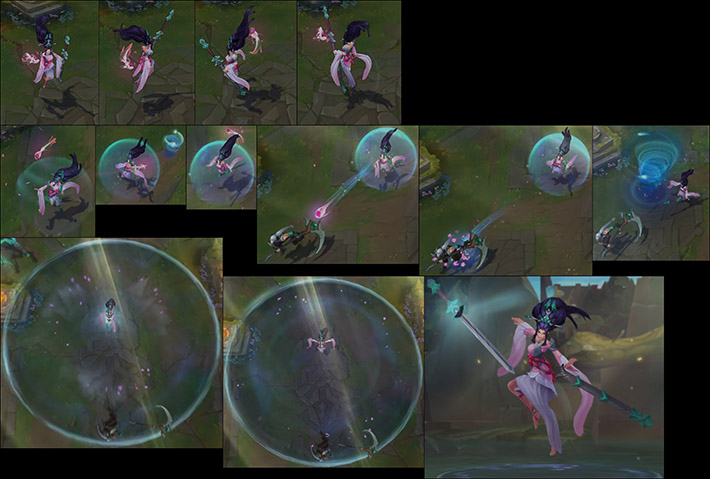 Sacred Sword Janna particle effects